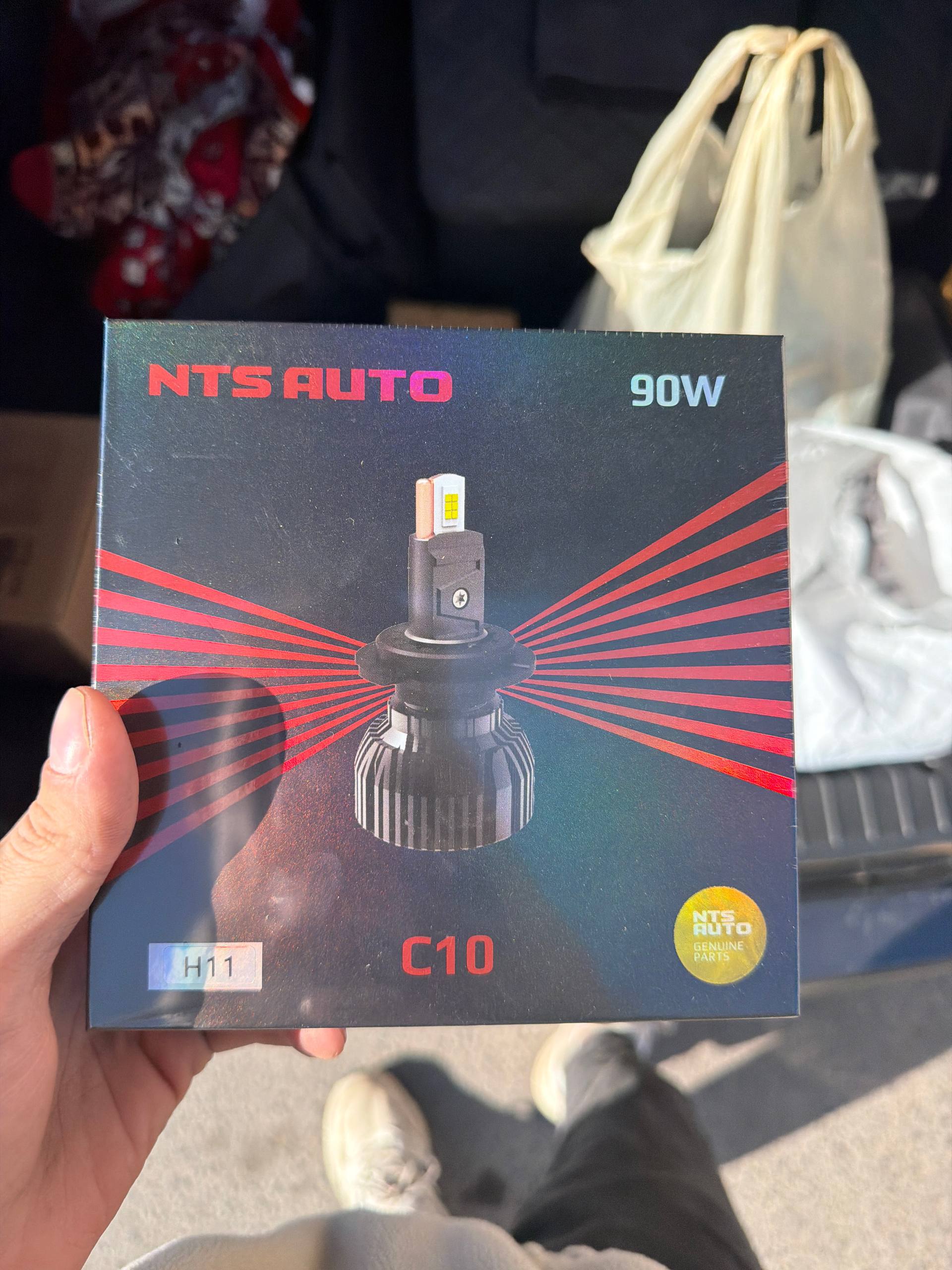 Установленные LED в ПТФ