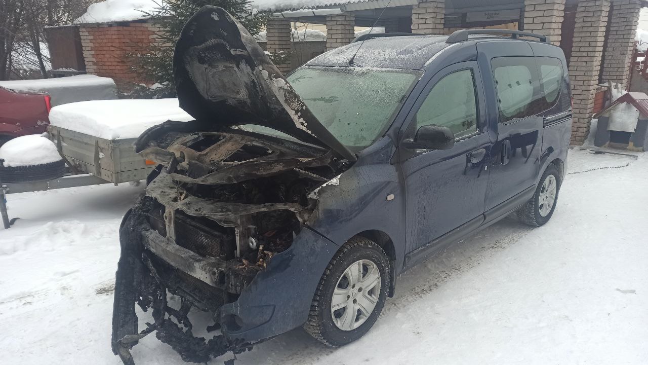 Последствия неудачной установки подогревателя (другой автомобиль)