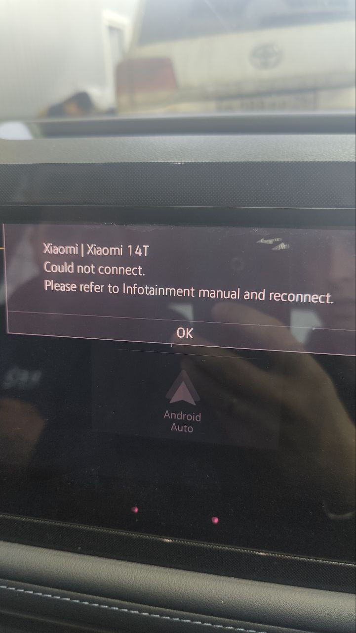 Ошибка Android Auto