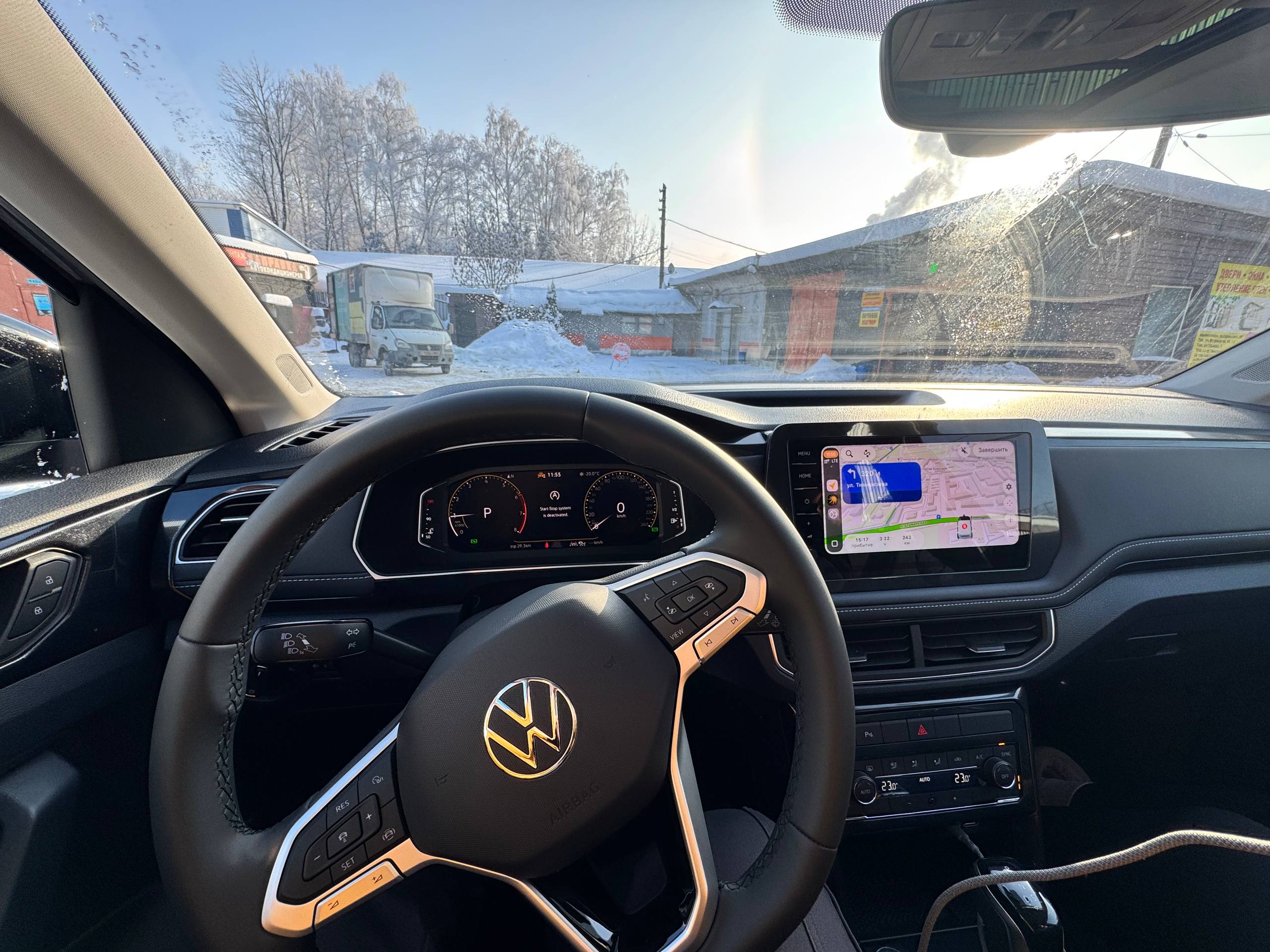 Штатное ГУ и wireless CarPlay