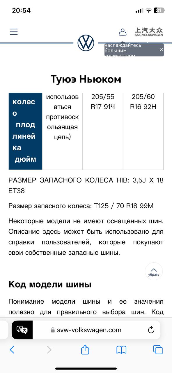 Домкрат и комплект для замены колеса
